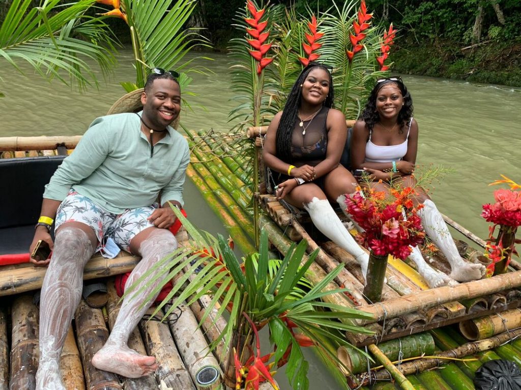 Bamboo Rafting & Limestone Massage Tour