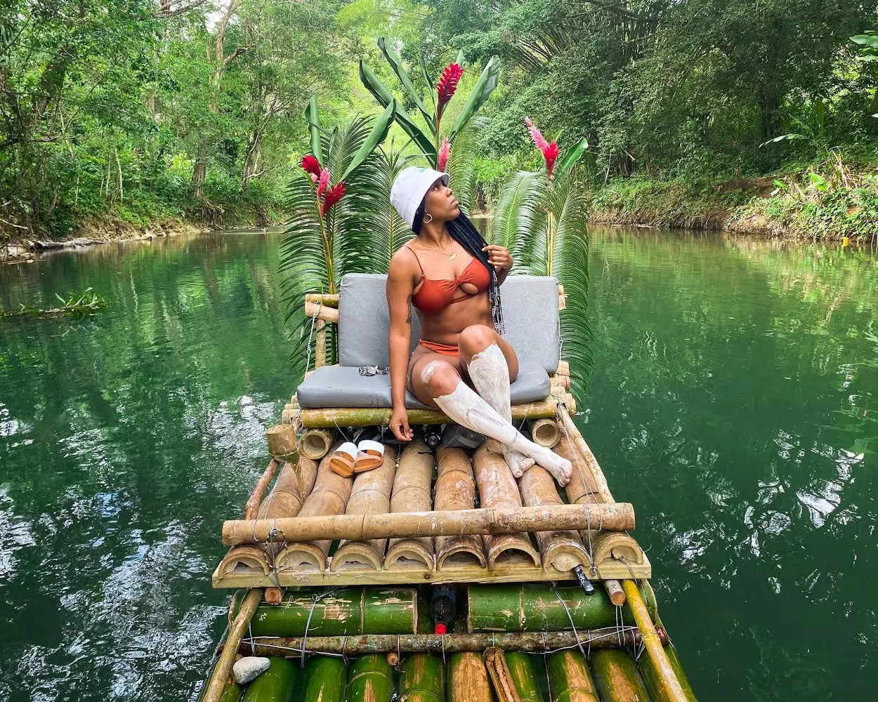 Bamboo Rafting & Horseback Riding Tour